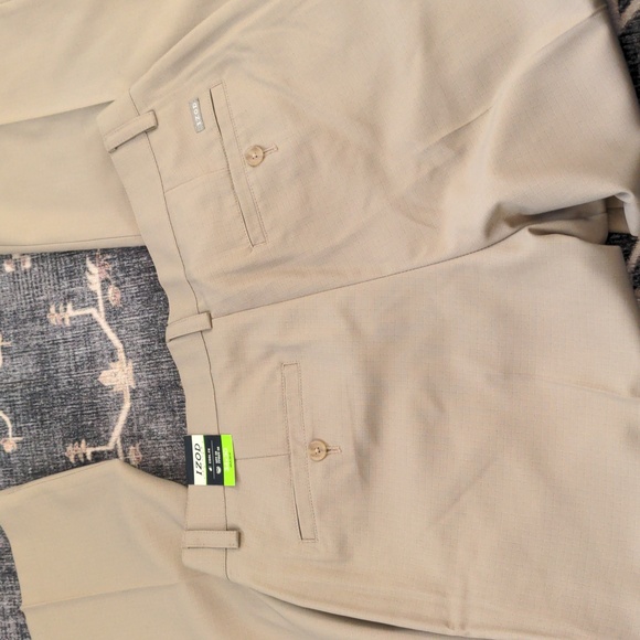 men's izod tan pants 34/30 - Picture 6 of 7